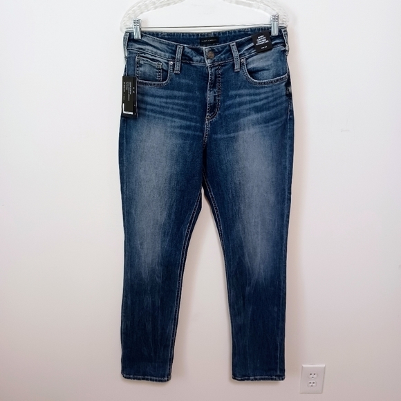 SILVER Jeans Co. Avery Straight Men's Jeans Sz 36 NWT